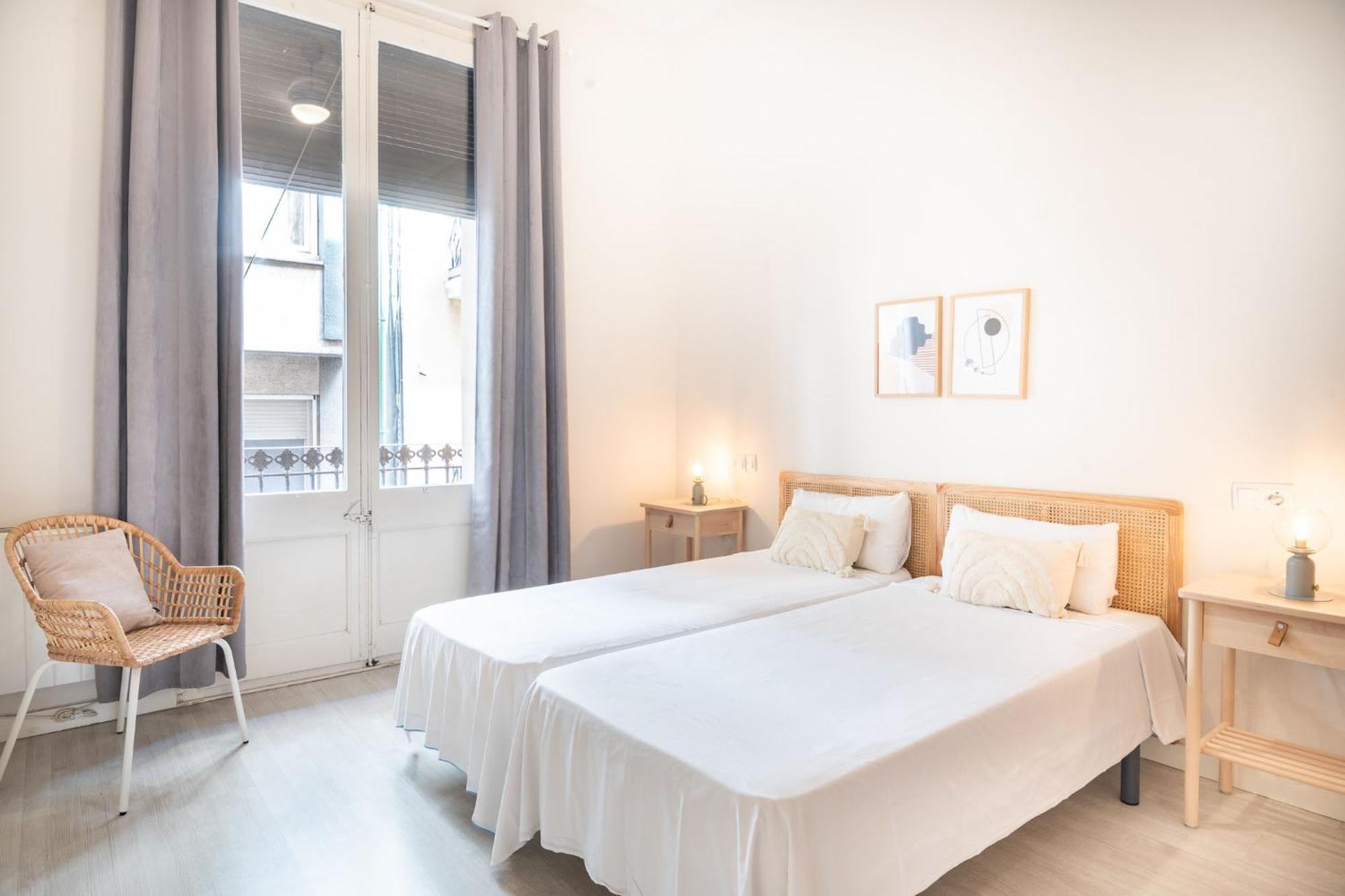 Terrace, Sun And Local Lifestyle In Gracia Apartamento