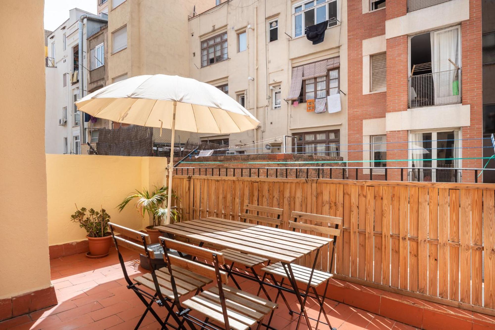 Terrace, Sun And Local Lifestyle In Gracia Apartamento Barcelona